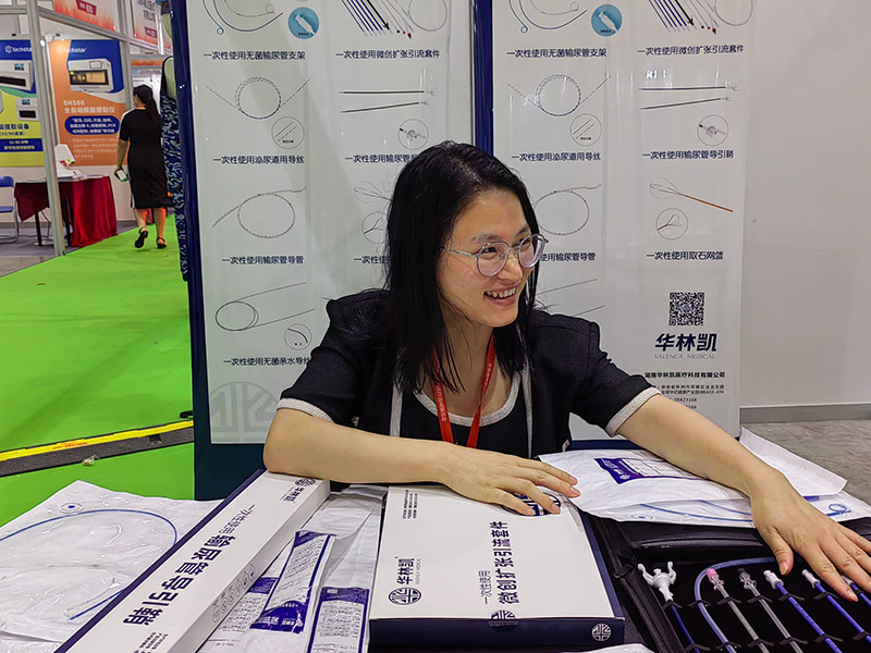 Our staff enthusiastically explain to customers