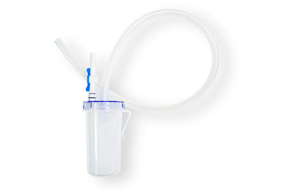 Disposable sterile negative pressure drainage bottle